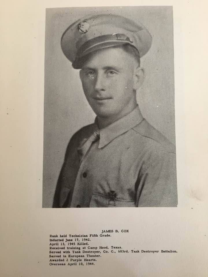 James (Buster) Cox
